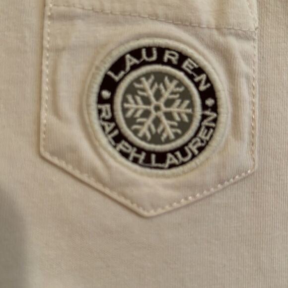 Women’s Ralph Lauren Active Color Block Long Sleeve Cotton T-Shirt Size XL - Picture 2 of 5